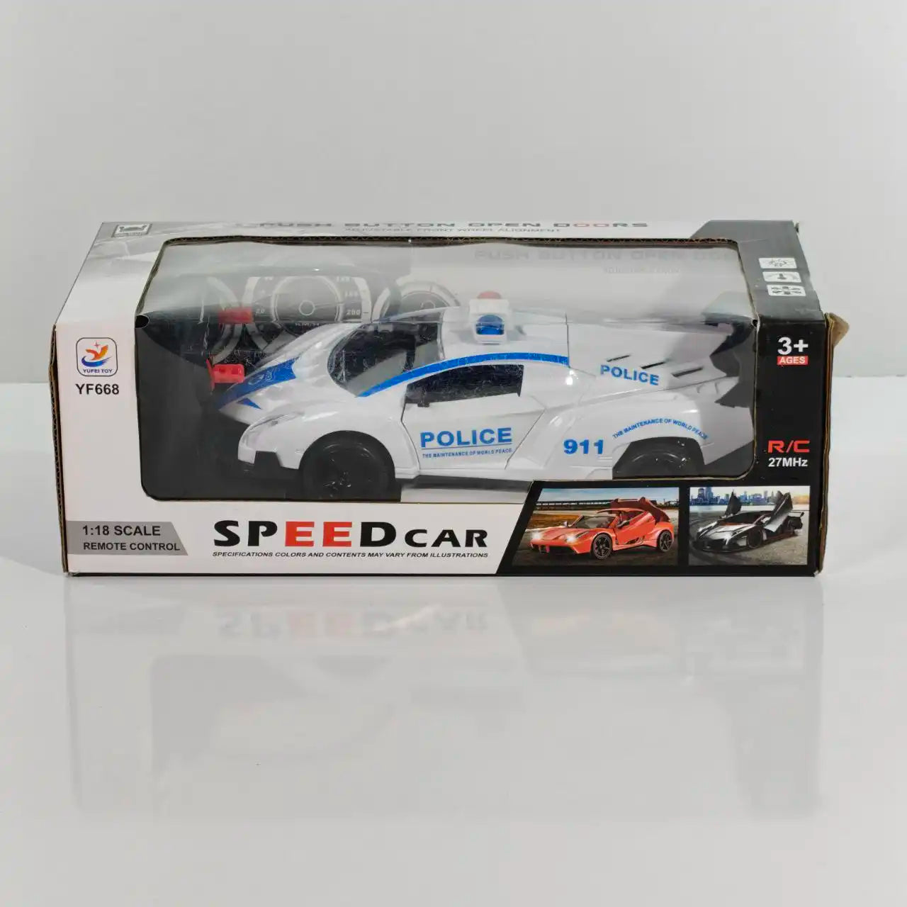 سيارة شرطة للأطفال  Wonderplay Police Car 1:18
