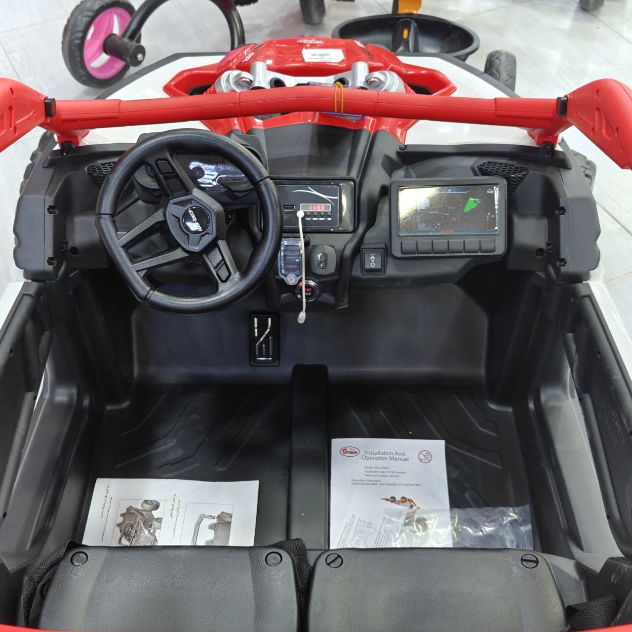 طوموبيل كهربائية للأطفال ستيل باغي أوف رود – Buggy électrique pour enfant