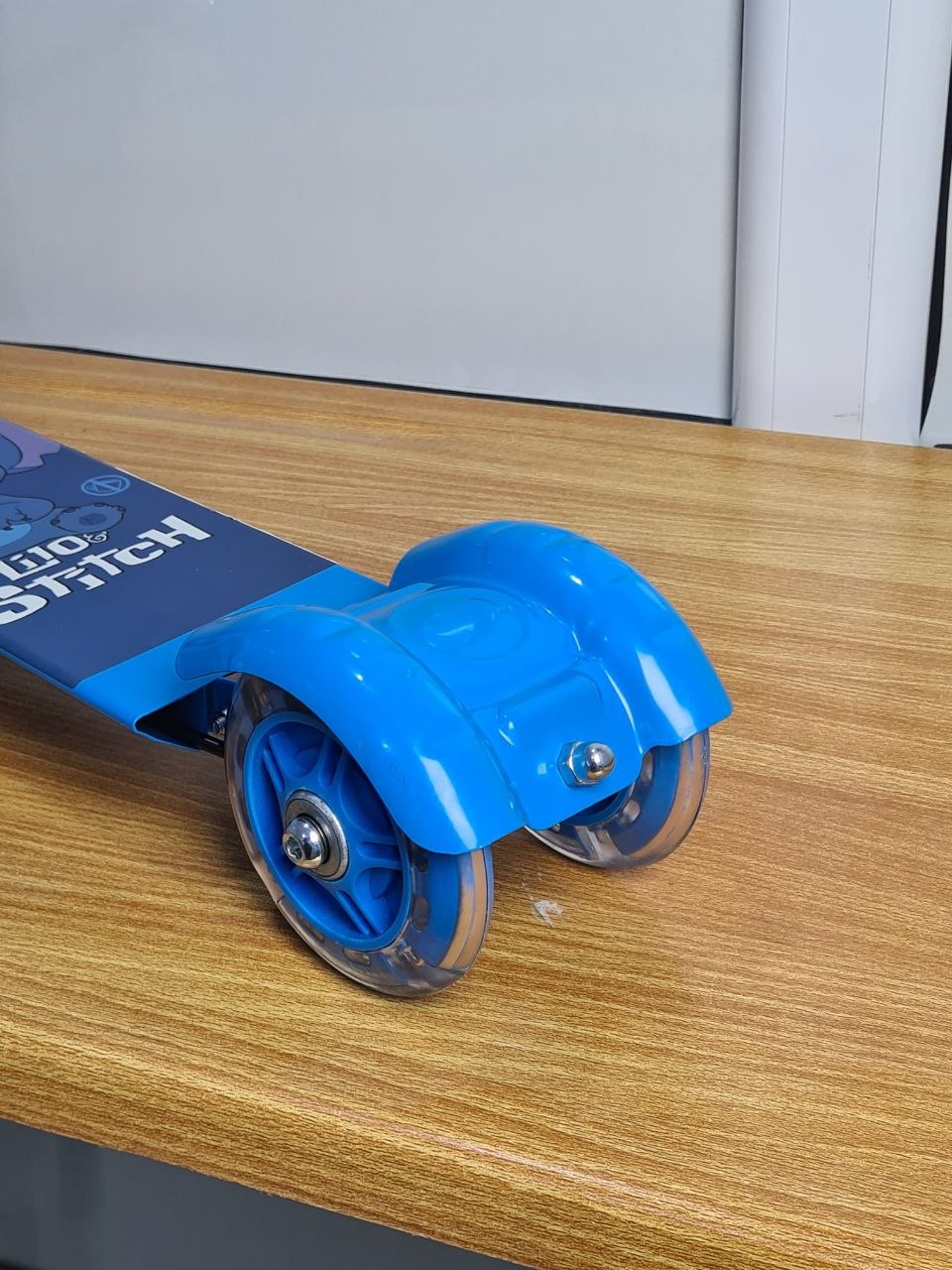 سكوتر أطفال أزرق قابل للطي لعمر 3 سنوات فما فوق | Blue Kids Folding Scooter 3+