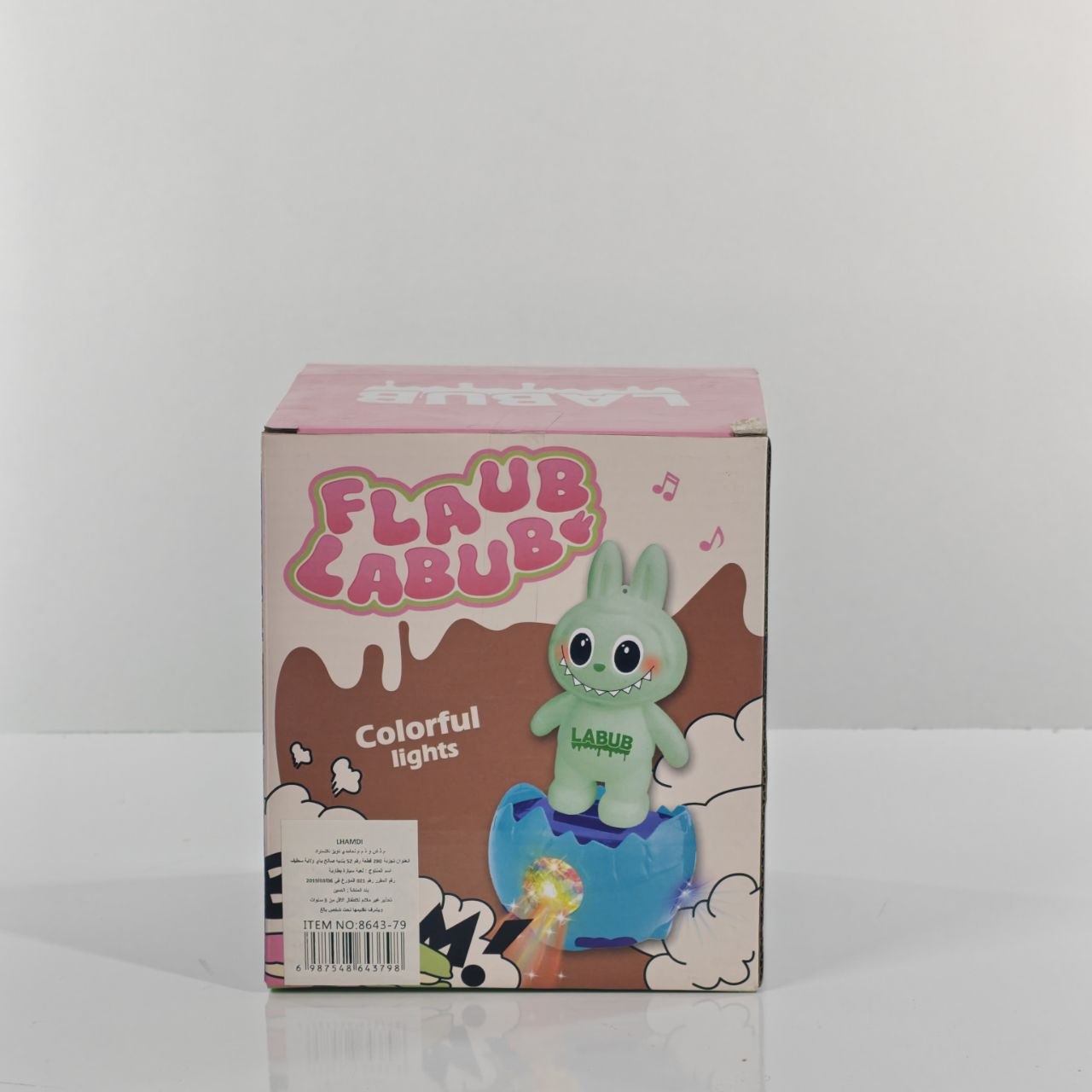 شخصية لابوبو المضيئة Labubu Light & Music Toy