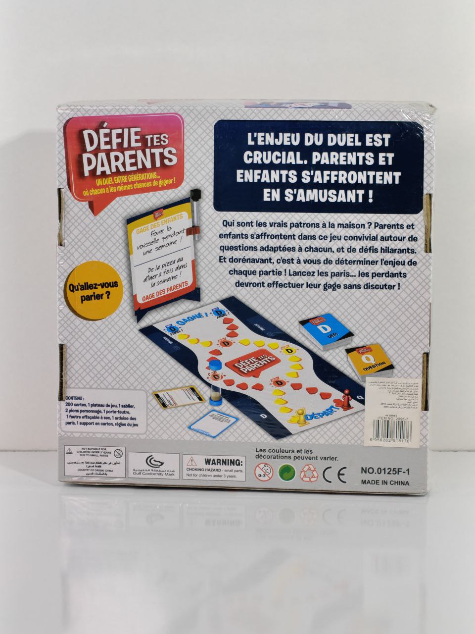 لعبة تحدي الآباء والأبناء – Défie Tes Parents Family Game