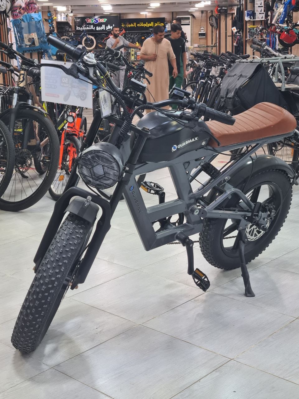 دراجة كهربائية QUASMAX كافيه ريسر | QUASMAX Cafe Racer Electric Bike