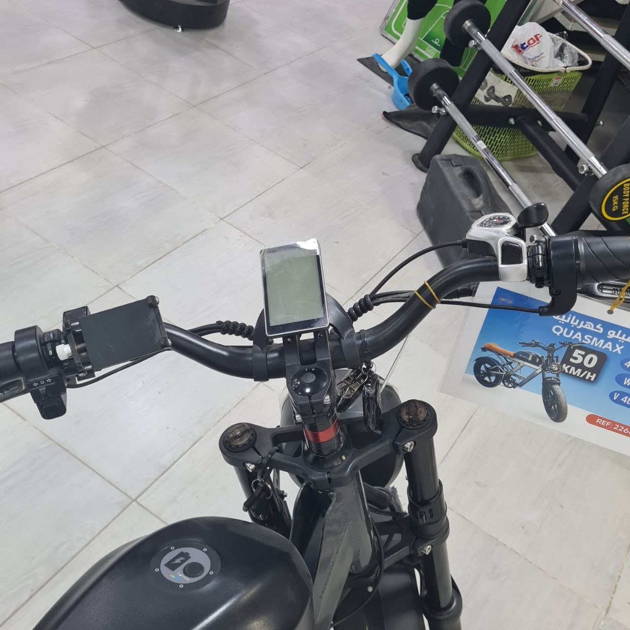 دراجة كهربائية QUASMAX كافيه ريسر | QUASMAX Cafe Racer Electric Bike