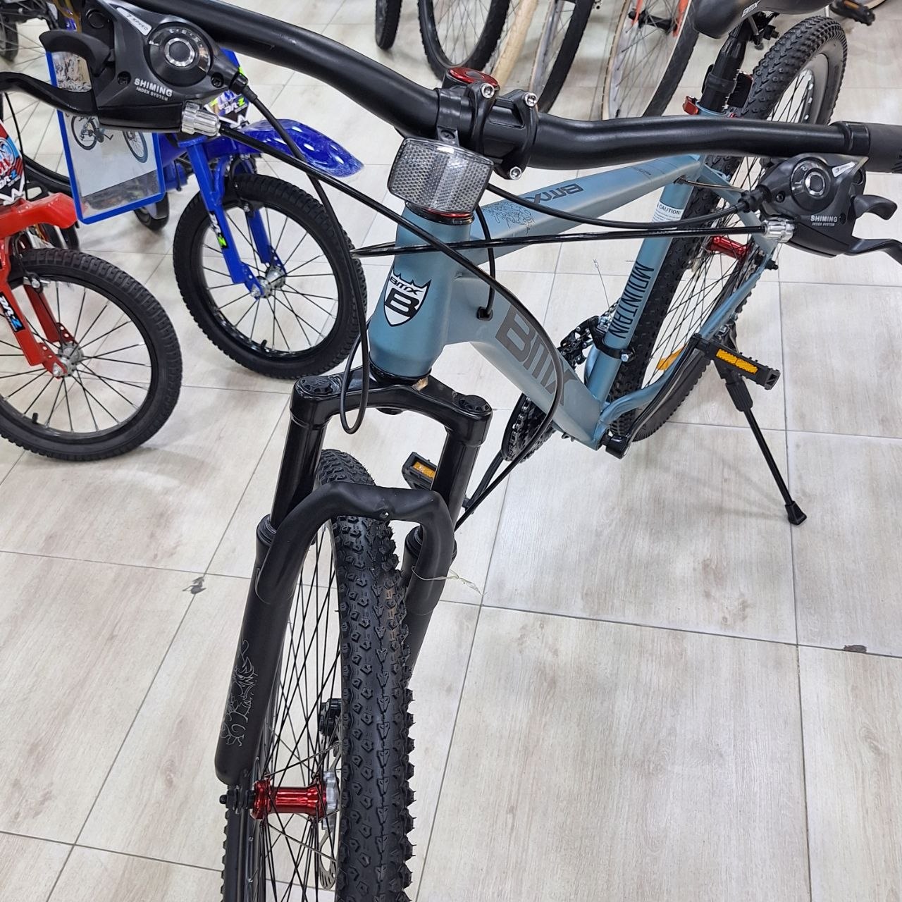 دراجة هوائية BIX للكبار والشباب مقاس 27.5 بتصميم جبلي وفرامل قرصية | BIX 27.5” Mountain Bike with Disc Brakes