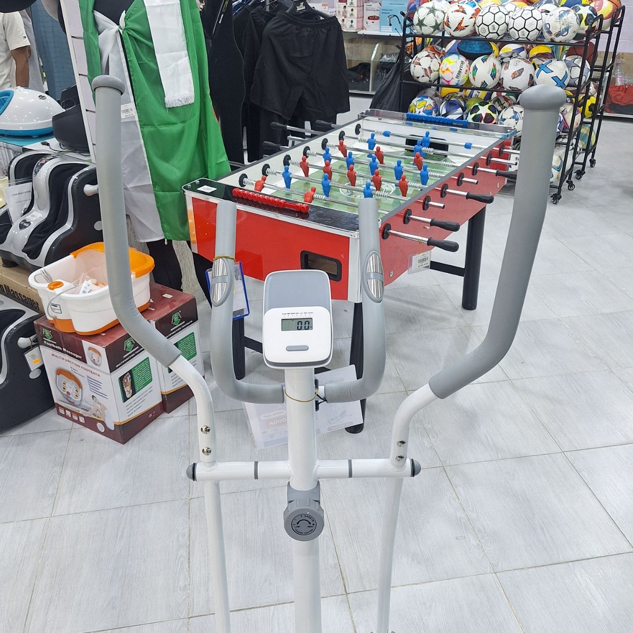 جهاز إليبتيكال ودراجة رياضية 2 في 1 | 2 in 1 Elliptical Bike Trainer