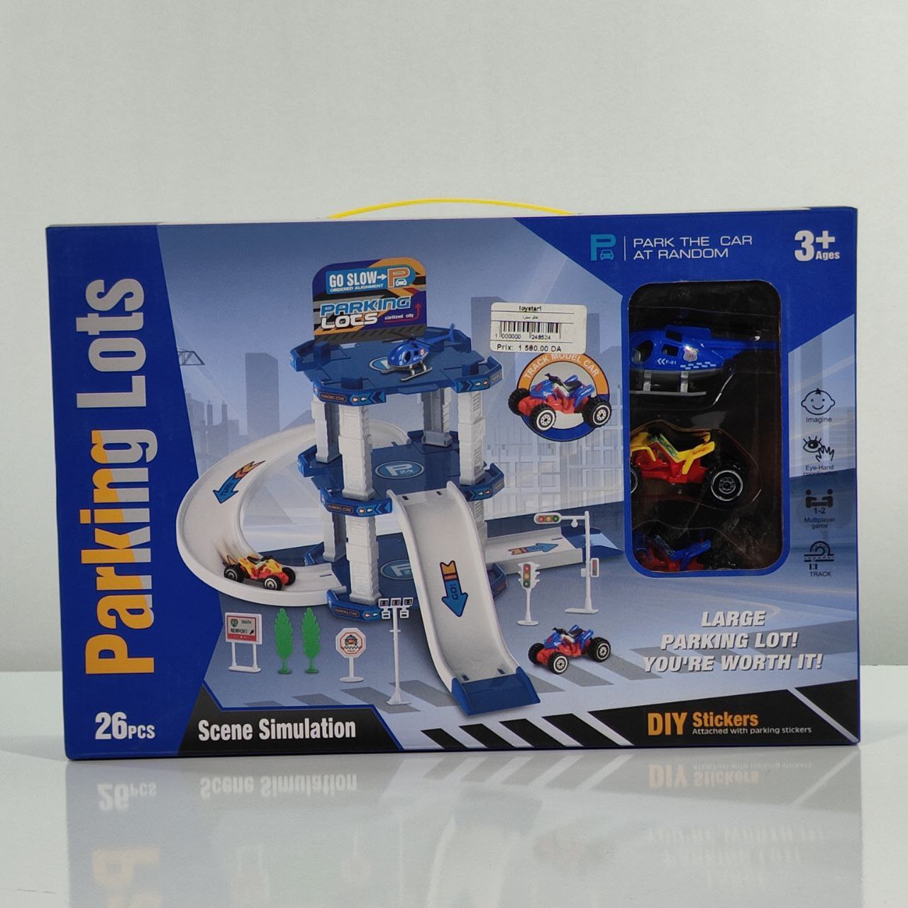 لعبة موقف السياراتMini Parking Lot Playset