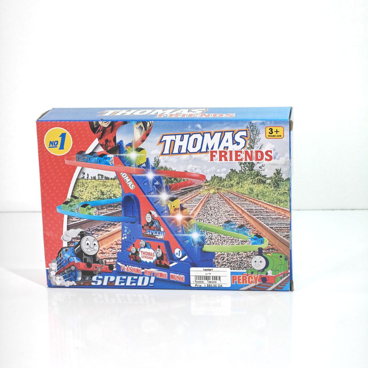 لعبة قطار توماس مع مسار حلزوني مضيء – Thomas & Friends Spiral Track Train Toy